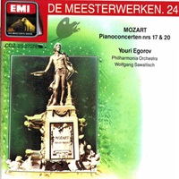 His Master's Voice : Egorov - Mozart Concertos 17 & 20